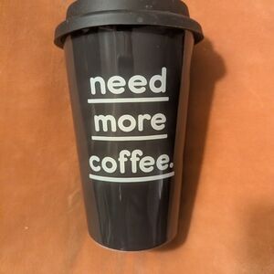 Room Essentials Black Coffee Mug